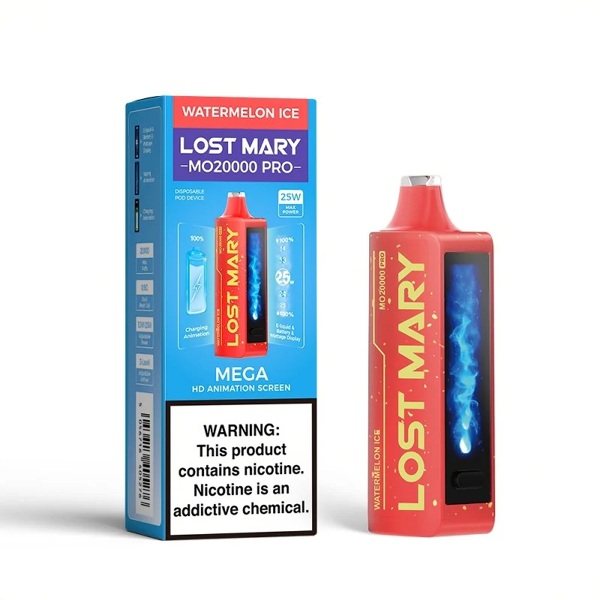 LOST MARY MO 20 K PUFF PRO WATERMELON ICE