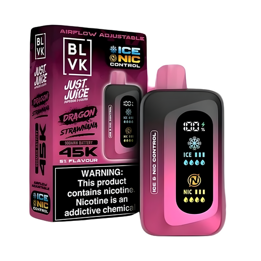BLVK 45 K PUFF DRAGON STRAWNANA