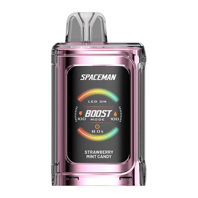 SPACEMAN 20 K PUFF STRAWBERRY MINT CANDY