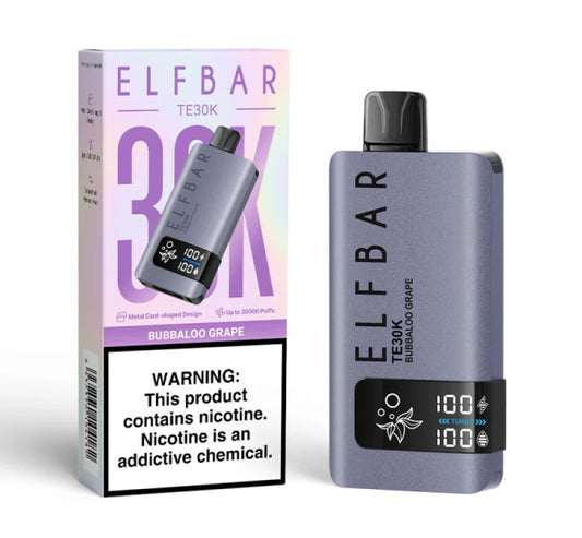 ELFBAR TE 3OK PUFF BUBBALO GRAPE