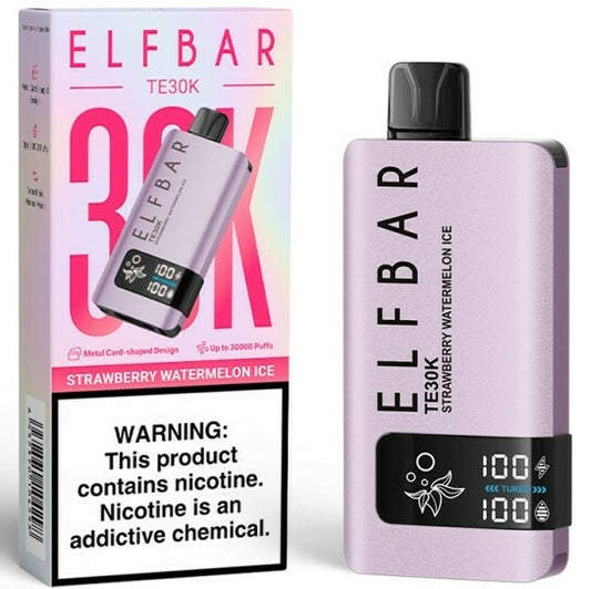 ELFBAR TE 3OK PUFF STRAWBERRY WATERMELON ICE