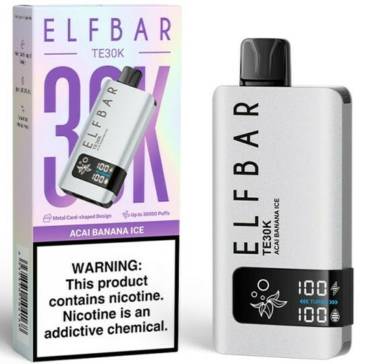 ELFBAR TE 3OK PUFF ACAI BANANA ICE